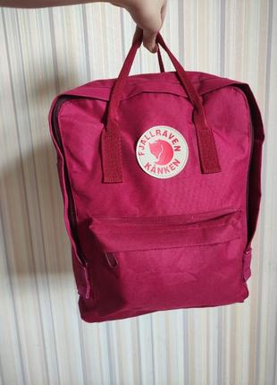 Крутой женский фирменный рюкзак  fjallraven kanken, швеция. 16l.