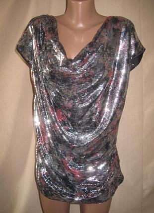 Красива блуза в паєтках asos р-р12