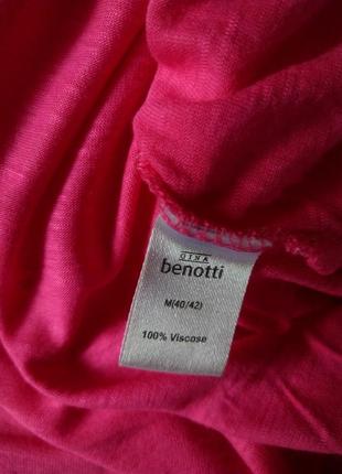 Невесомая футболка-туника gina benotti 100% вискоза7 фото