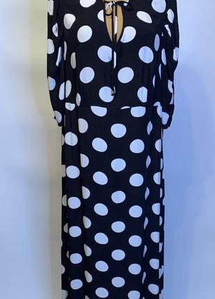 Сукня в горох,великий розмір