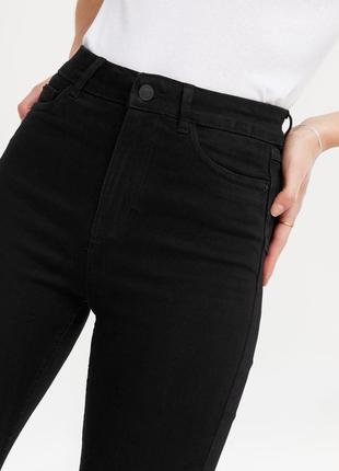 Фирменные моделирующие джинсы скини высокая посадка denim2 фото