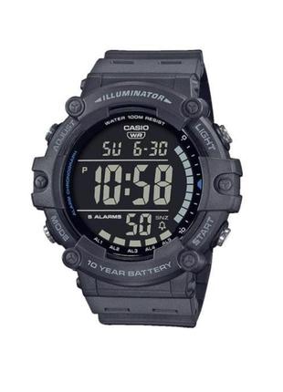 Оригинал! casio ae-1500wh-8bvef спортивные, тактические часы, мужские часы