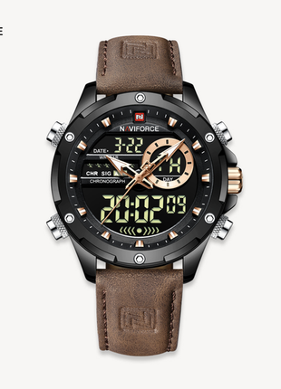Мужские наручные часы naviforce nf9208, спортивные, повседневные часы