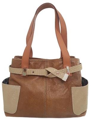 Роскошная кожаная сумка ted baker англия