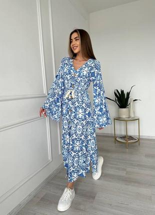 Волшебное льняное платье