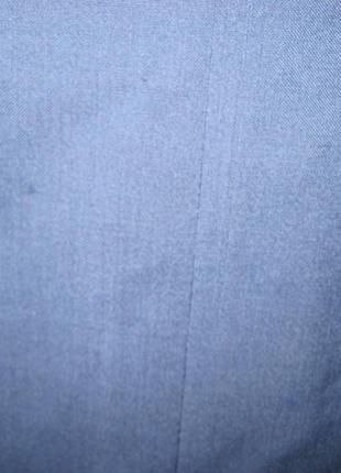 .новый синий пиджак " s.oliwer " w36 long шерсть 100% (дефект)7 фото
