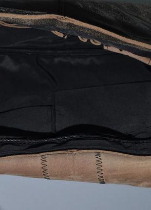Кожаная сумка на плечо или через плечо fossil leather bag8 фото