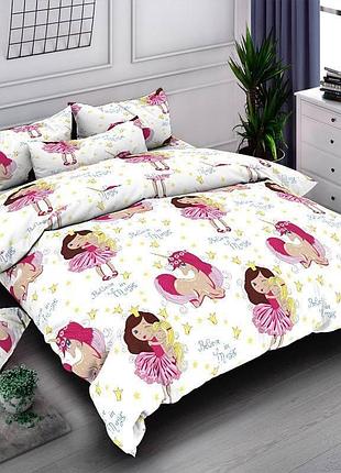 Комплект дитячої постільної білизни "принцеса"