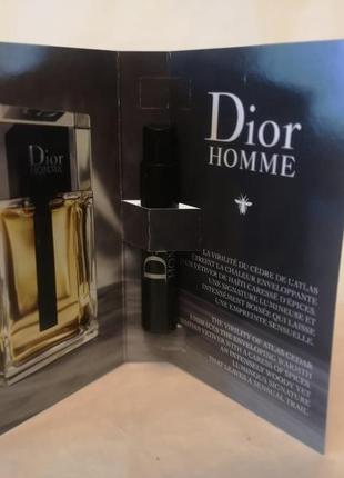 Туалетная вода christian dior dior homme, 1 мл