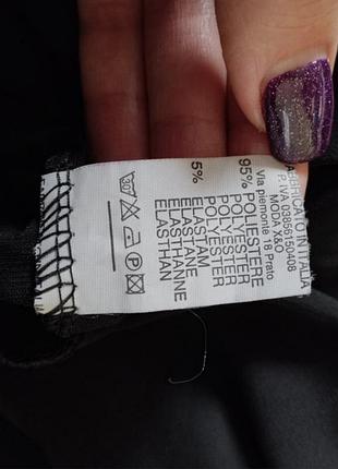 Легкое черное платье 7