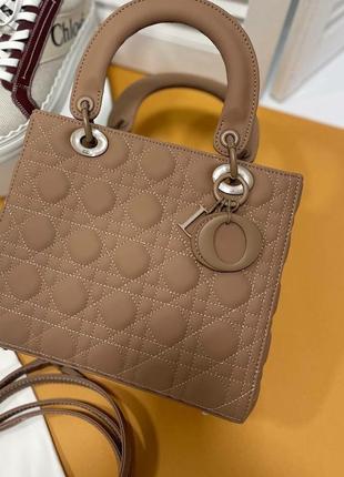 Сумка в стиле леди dior, люкс 🌟