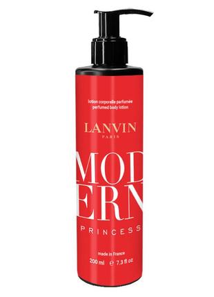 Парфюмированный лосьон для тела lanvin modern princess brand collection 200 мл