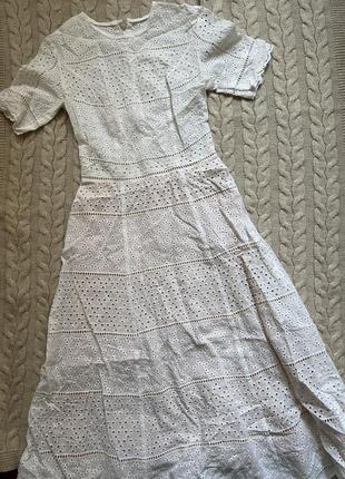 Літня сукня з тілесною підкладкою1 фото