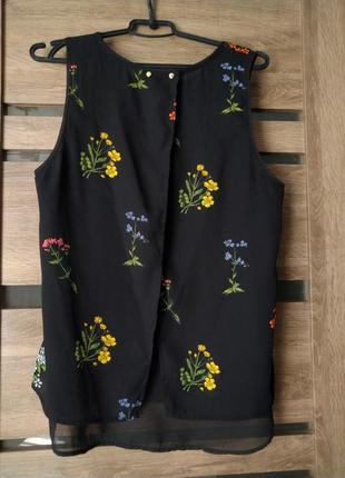 Эксклюзивная блуза разлетайка h&m