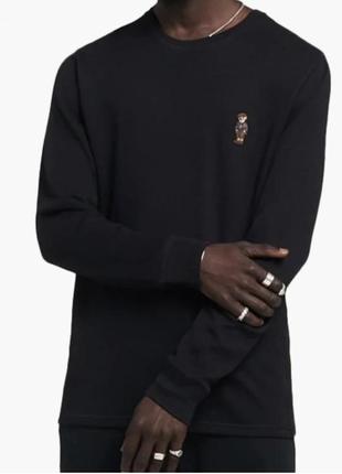 Реглан, лонгслив, мужской тонкий свитер polo ralph lauren оригинал