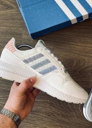 Кроссовки adidas zx 500 rm "white"