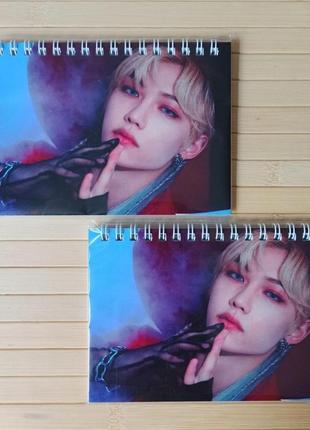 Блокнот фелікс stray kids lee felix