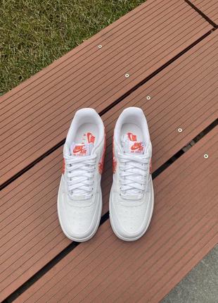 Nike air force 1 originals orange paisley найк форси оригінал2 фото