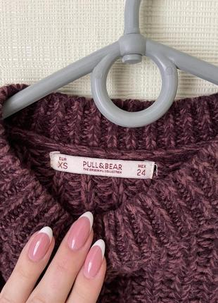 Очень тёплый бодровый трендовый свитер pull&bear 4