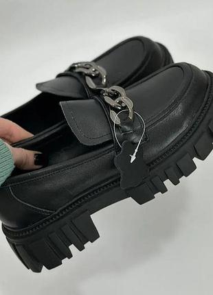 Стильные туфли. натуральная кожа.🖤🔝