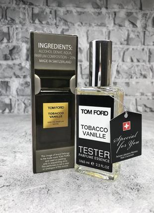 Тестер швейцария tobacco vanilla 65 ml