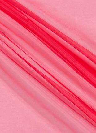 Ткань органза красная3 фото
