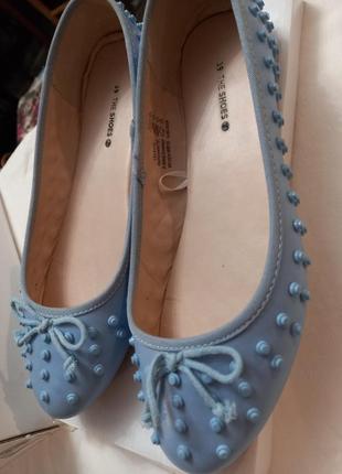 Нові гарні баляринки балетки розмір 39 н і м данія