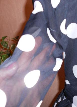 Сукня у великий горох 4