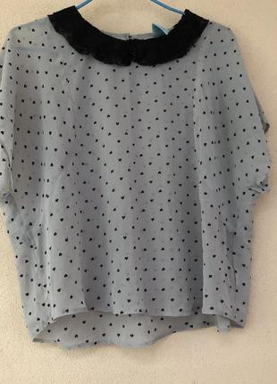 Шелковая блузка ,m, сша1 фото