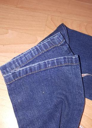 Стильные зауженные джинсы.утяжка.синие.идеал р152 12л10 фото