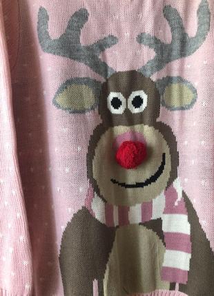 Светр, светр новорічний, светр з оленем, толстовка5 фото