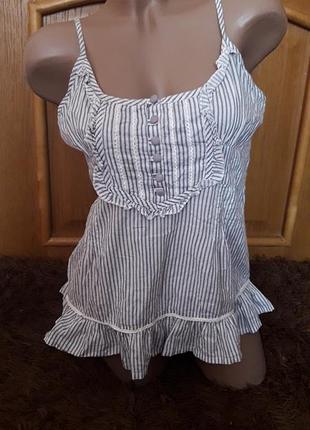 Бавовняна майка-смужка р-р л