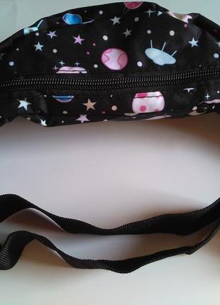 Классная бананка, барыжка, сумка на пояс, поясная сумка космос планеты звезды5 фото