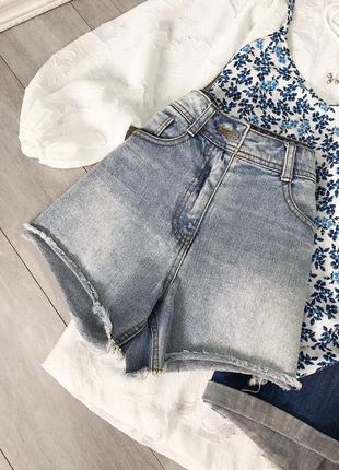 Шорти з високою посадкою crafted