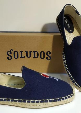 Soludos the spritz smoking slipper эспадрильи  р.10.5 оригинал!