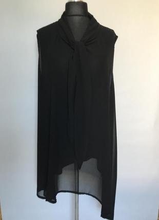 Niederberger, чудесная, женская туника, блуза, чёрная.7 фото