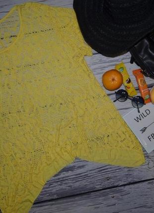 S - l фирменная сетка пляжная секси туника парео в дырочку паутина