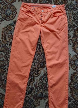 Брендовые фирменные летние стрейчевые брюки чинос guess,оригинал,новые,размер 36.1 фото