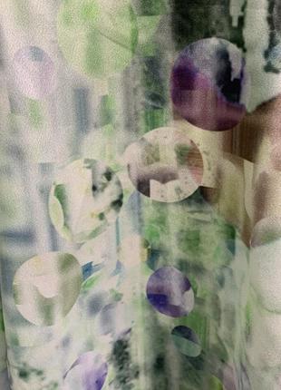 Легкая летняя нежная юбка с геометрическим разноцветным принтом apanage collection размер 2x6 фото