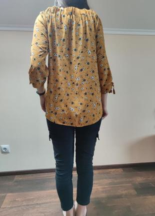 Блуза, рубашка, блузка женская 46-48, м-л2 фото