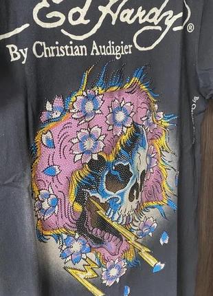 Ed hardy by christian audigier мужская футболка
