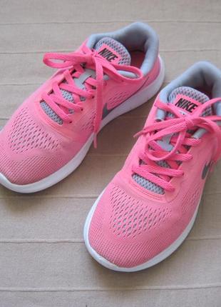 Nike free rn pink (34) кроссовки детские оригинал