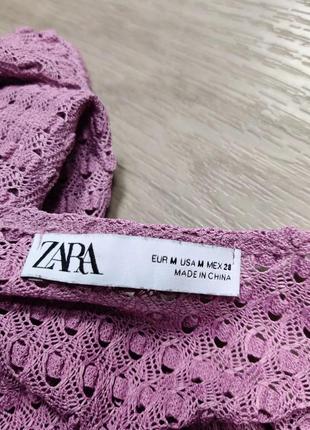 Ажурное платье zara3 фото