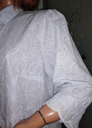 Блузка туника из прошвы bpc sellection premium4 фото