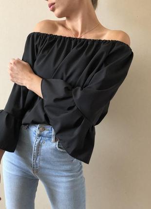 Блуза с воланами все размеры