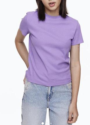 Футболка в рубчик h&m 3