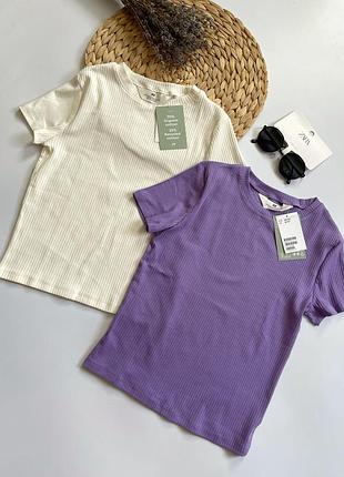 Футболка в рубчик h&m 2