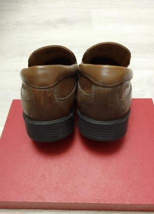 Натур. кожаные туфли мокасины лоферы4 фото