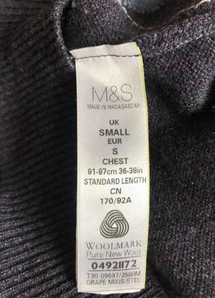Marks &amp; spencer мужской шерстяной свитер5 фото