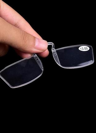 Міні окуляри для читання - пенсне ( без футляра ) + 1,0 ; + 1,5 ; + 2,0 ; + 2,5